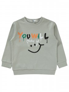 Civil Boys - Soft Gray - Boys-Sweatshirt-2-3-4-5 Year (1-1-1-1) 4