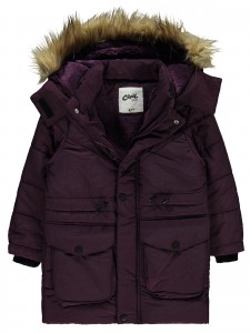 Civil Girls - Plum - Girls-Coat-6-7-8-9 Year (1-1-1-1) 4