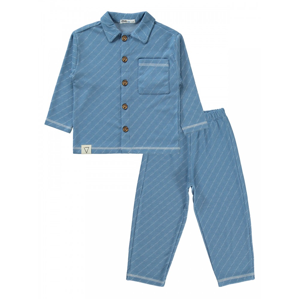 Civil Boys - Indigo - Boys-Pajama Set-2-3-4-5 Year (1-1-1-1) 4