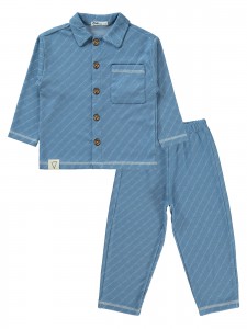 Civil Boys - Indigo - Boys-Pajama Set-2-3-4-5 Year (1-1-1-1) 4