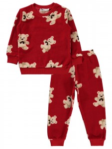 Civil Girls - Red - Girls-Pajama Set-2-3-4-5 Year (1-1-1-1) 4