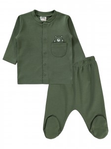 Civil Baby - Khaki - Baby-Pajama Set-56-62-68 Month(1-1-1) 3