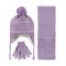 Civil Girls - Lilac - Girls-Scarf, Beanie, and Gloves Sets-S Size (Of 4) 4