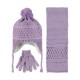 Civil Girls - Lilac - Girls-Scarf, Beanie, and Gloves Sets-S Size (Of 4) 4