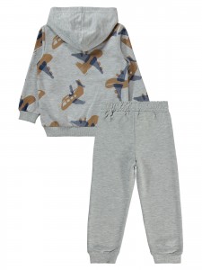 Civil Boys - Gray Melange - Boys-Tracksuit-2-3-4-5 Year (1-1-1-1) 4