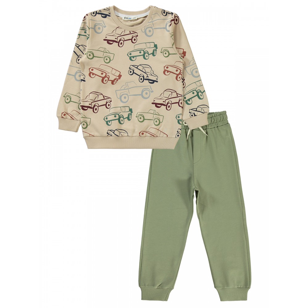 Civil Boys - Khaki - Boys-Tracksuit-2-3-4-5 Year (1-1-1-1) 4