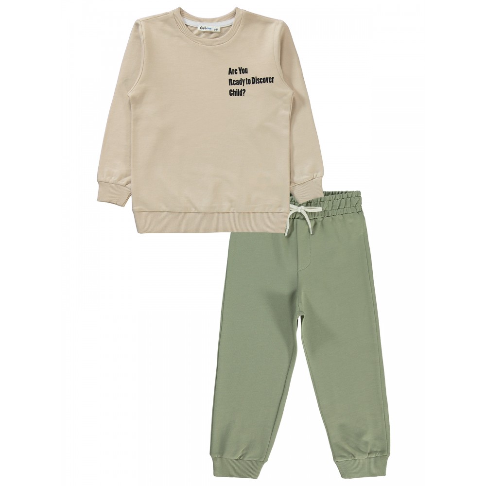 Civil Boys - Khaki - Boys-Tracksuit-2-3-4-5 Year (1-1-1-1) 4