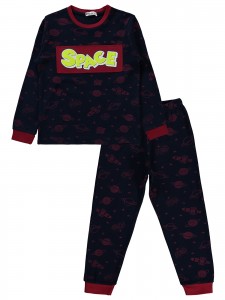 Civil Boys - Navy - Boys-Pajama Set-10-11-12-13 Year  (1-1-1-1) 4