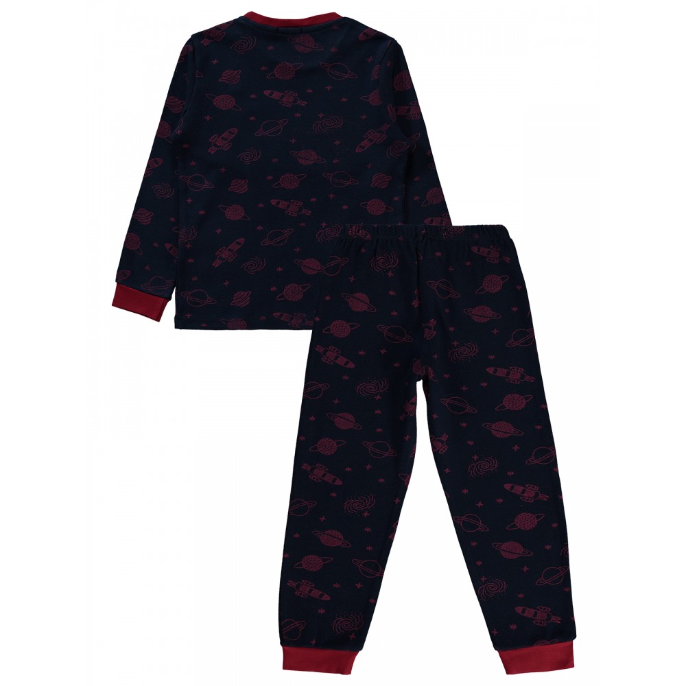 Civil Boys - Navy - Boys-Pajama Set-10-11-12-13 Year  (1-1-1-1) 4