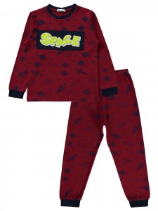 Civil Boys - Burgundy - Boys-Pajama Set-6-7-8-9 Year (1-1-1-1) 4