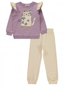 Civil Girls - Dusty Rose - Girls-Tracksuit-2-3-4-5 Year (1-1-1-1) 4