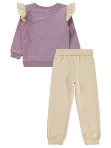 Civil Girls - Dusty Rose - Girls-Tracksuit-2-3-4-5 Year (1-1-1-1) 4