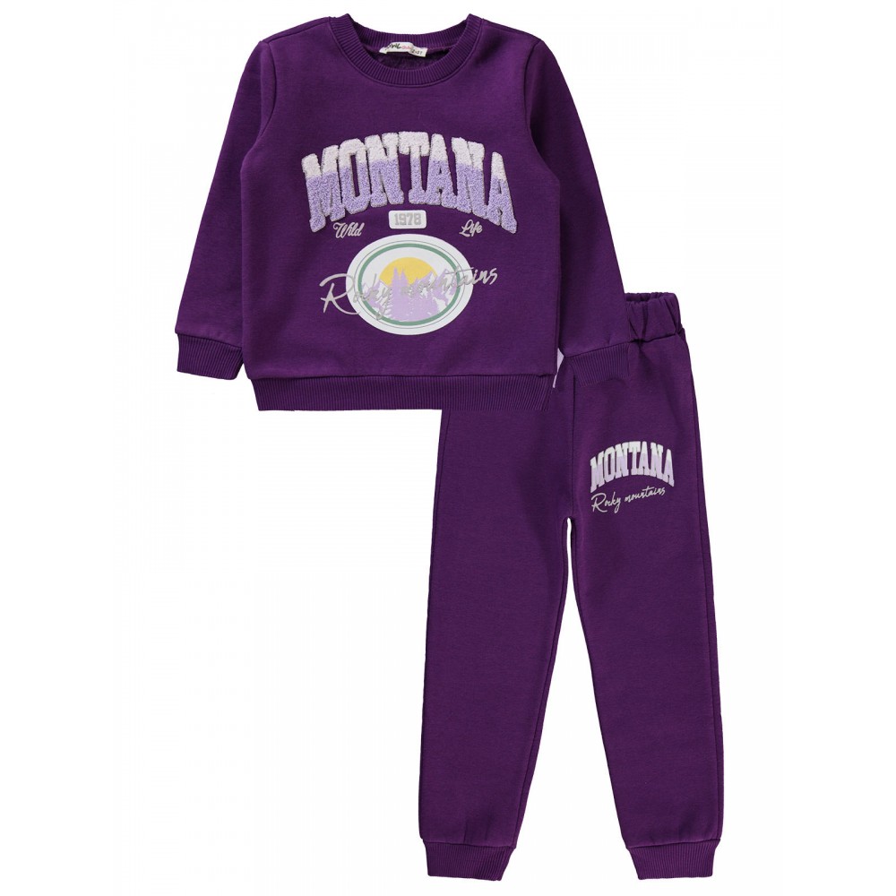 Civil Girls - Murasaki Purple - Girls-Tracksuit-2-3-4-5 Year (1-1-1-1) 4