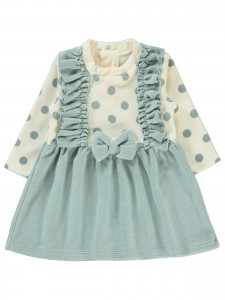 Civil Baby - Green Almond - Baby-Dress and Overall-68-74-80-86 Month (1-1-1-1) 4