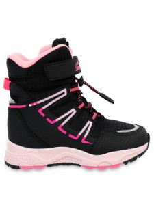 Civil Boots - Black-Fluorescent Fuchsia - Boys-Boots and Knee High Boots-26-27-28-29-30 Number (2-2-2-2-2) 10