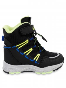 Civil Boots - Black-Fluorescent Yellow - Boys-Boots and Knee High Boots-26-27-28-29-30 Number (2-2-2-2-2) 10