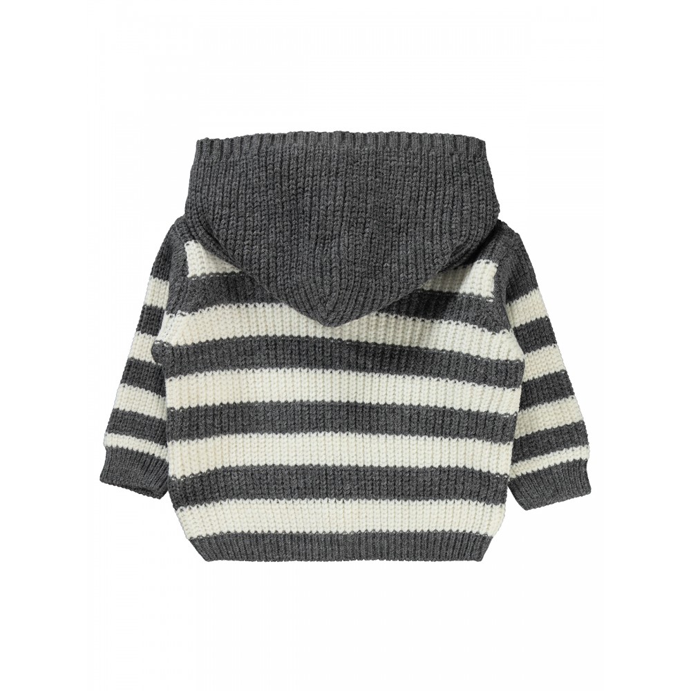 Anthracite Baby-Cardigan