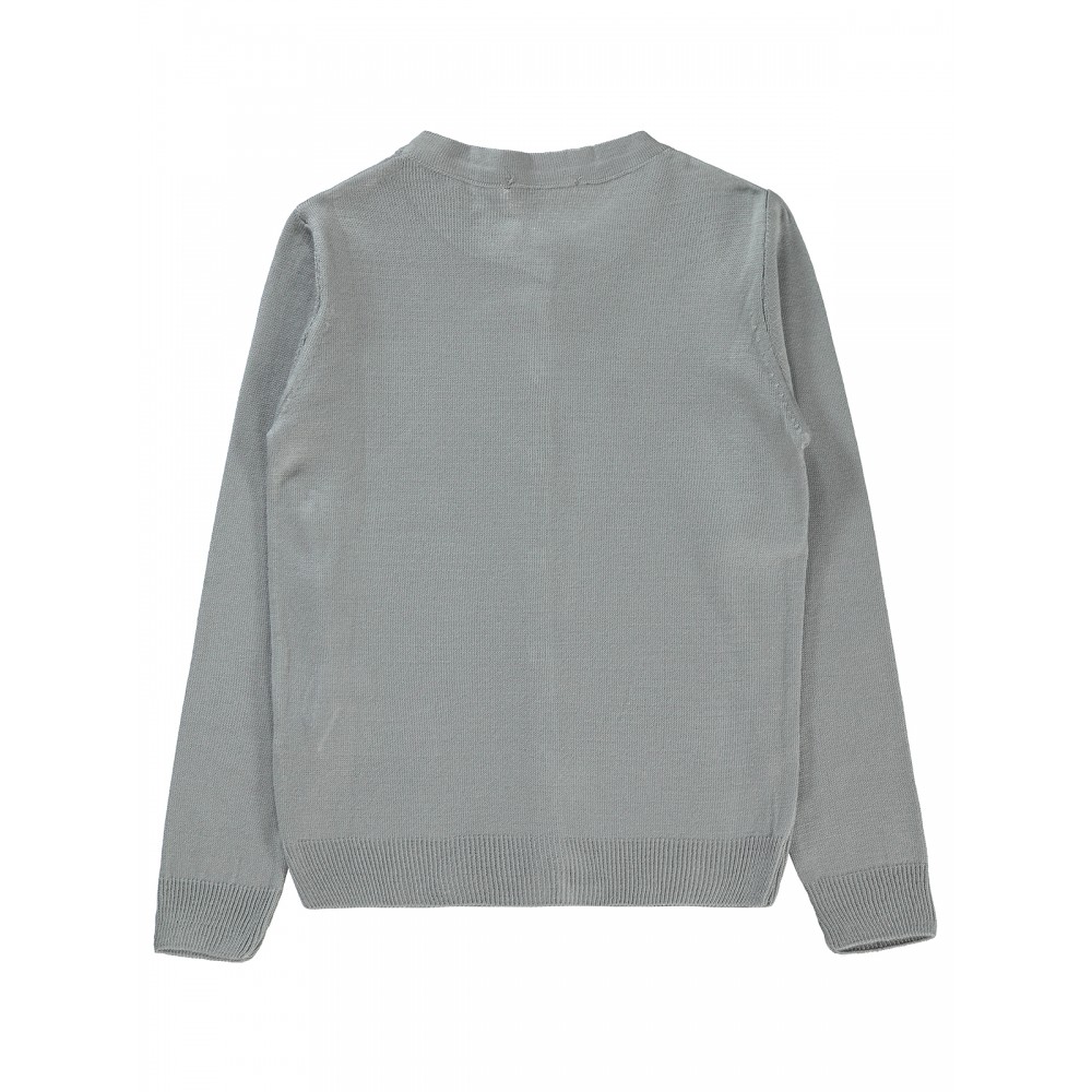 Civil Girls - Gray - Girls-Cardigan-10-11-12-13 Year  (1-1-1-1) 4