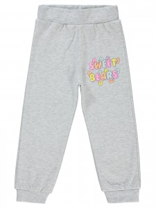 Civil Girls - Heather Gray Melange - Girls-Track Pants-2-3-4-5 Year (1-1-1-1) 4