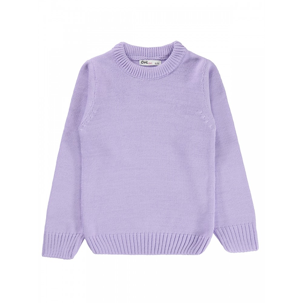 Civil Girls - Delicate Lavender - Girls-Sweater-6-7-8-9 Year (1-1-1-1) 4