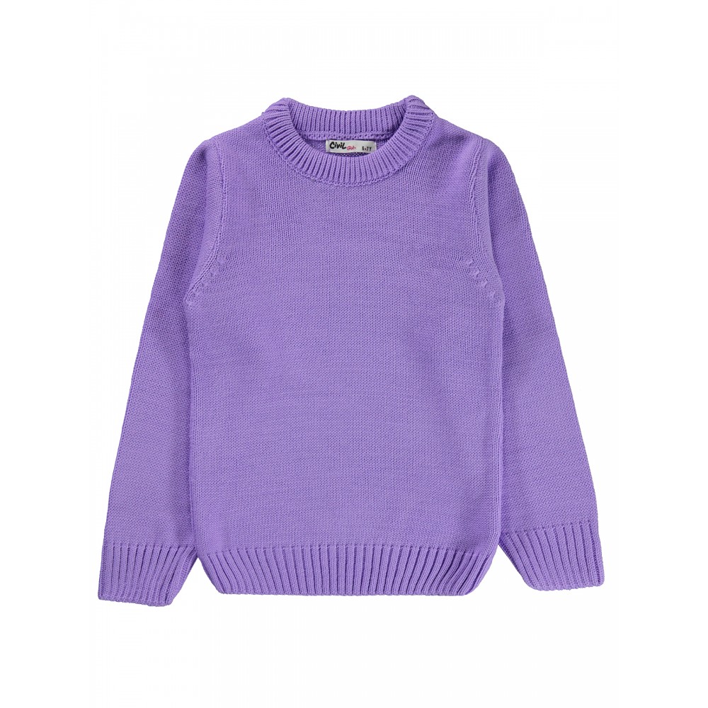 Civil Girls - Metal Lavendar Lilac - Girls-Sweater-6-7-8-9 Year (1-1-1-1) 4