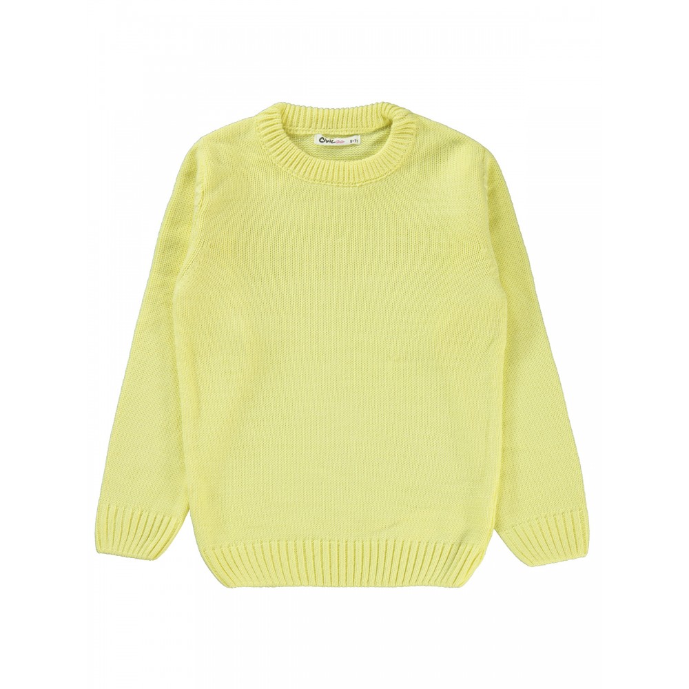 Civil Girls - Yellow - Girls-Sweater-6-7-8-9 Year (1-1-1-1) 4