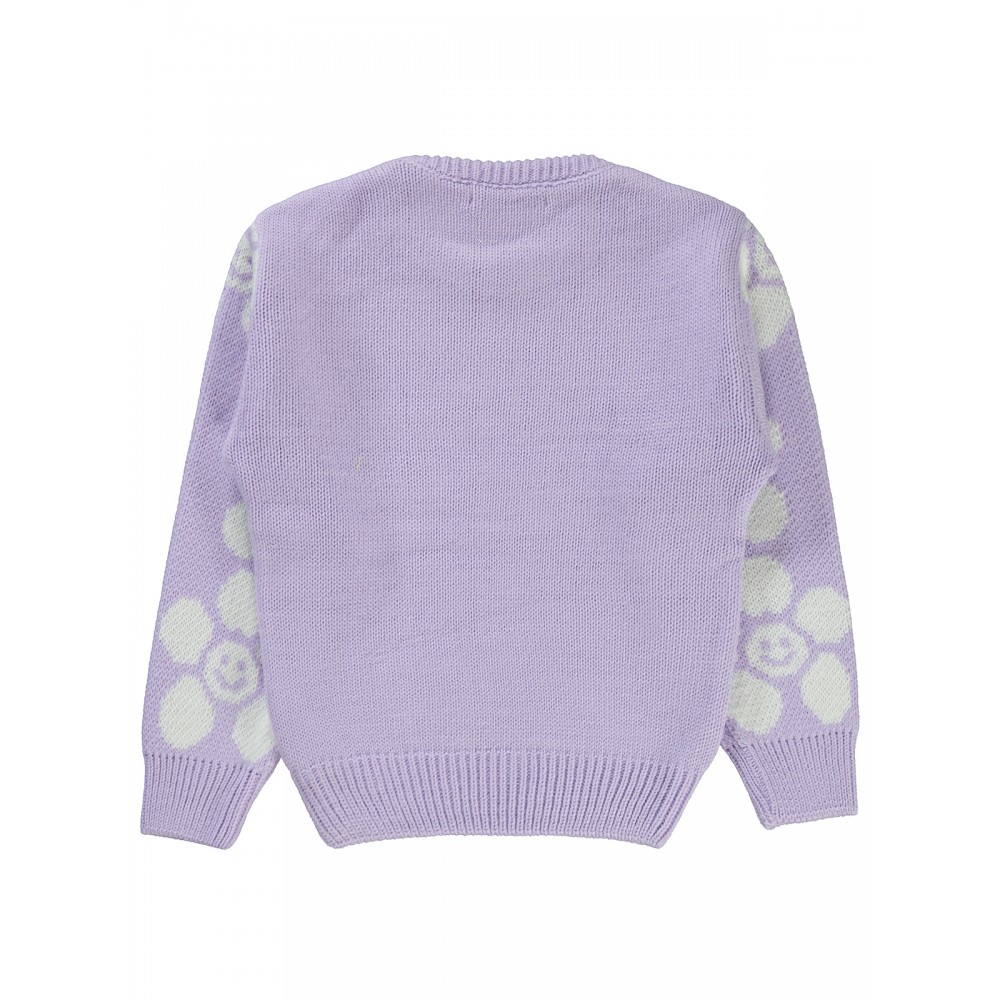 Civil Girls - Delicate Lavender - Girls-Sweater-2-3-4-5 Year (1-1-1-1) 4