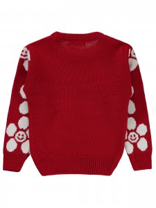 Civil Girls - Red - Girls-Sweater-2-3-4-5 Year (1-1-1-1) 4