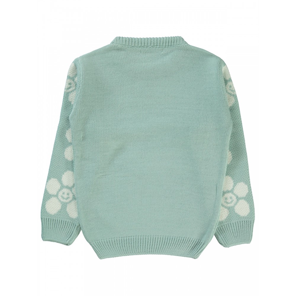 Civil Girls - Green Almond - Girls-Sweater-6-7-8-9 Year (1-1-1-1) 4