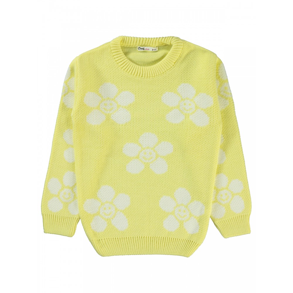 Civil Girls - Yellow - Girls-Sweater-6-7-8-9 Year (1-1-1-1) 4