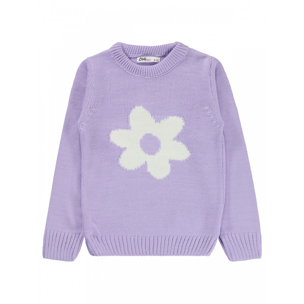 Civil Girls - Delicate Lavender - Girls-Sweater-6-7-8-9 Year (1-1-1-1) 4