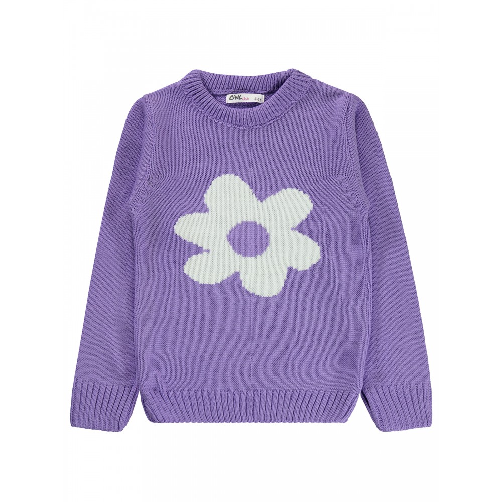 Civil Girls - Metal Lavendar Lilac - Girls-Sweater-6-7-8-9 Year (1-1-1-1) 4