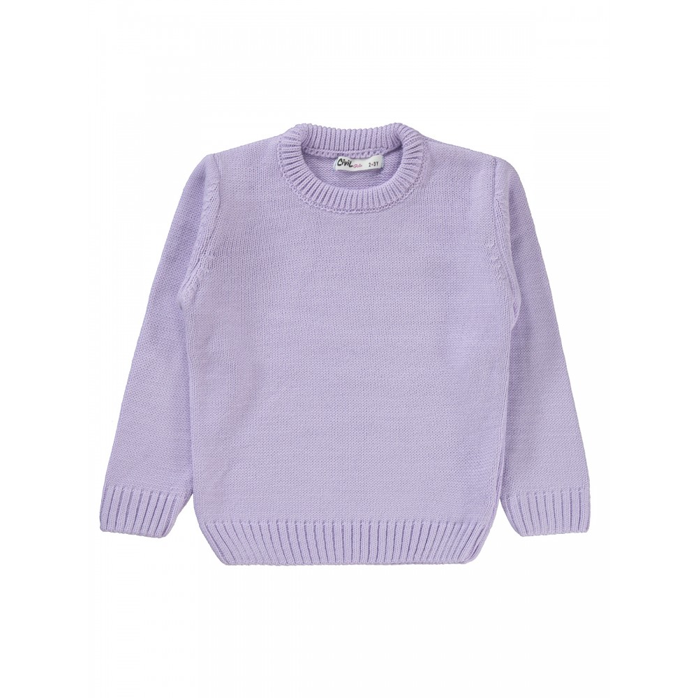 Civil Girls - Delicate Lavender - Girls-Sweater-2-3-4-5 Year (1-1-1-1) 4