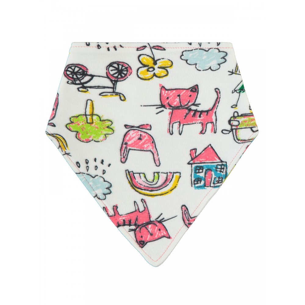 Civil Baby - Pomegranate - Baby-Baby Bib-S Size (Of 6) 6