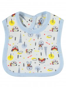 Civil Baby - Baby Blue - Baby-Baby Bib-S Size (Of 6) 6