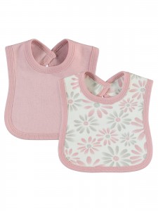 Civil Baby - Powder Pink (Do not use) - Baby-Baby Bib-S Size (Of 6) 6