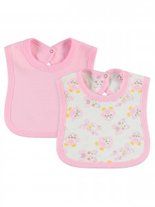 Civil Baby - Pink - Baby-Baby Bib-S Size (Of 6) 6