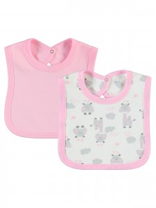 Civil Baby - Pink - Baby-Baby Bib-S Size (Of 6) 6