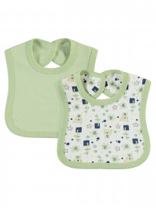 Civil Baby - Green - Baby-Baby Bib-S Size (Of 6) 6