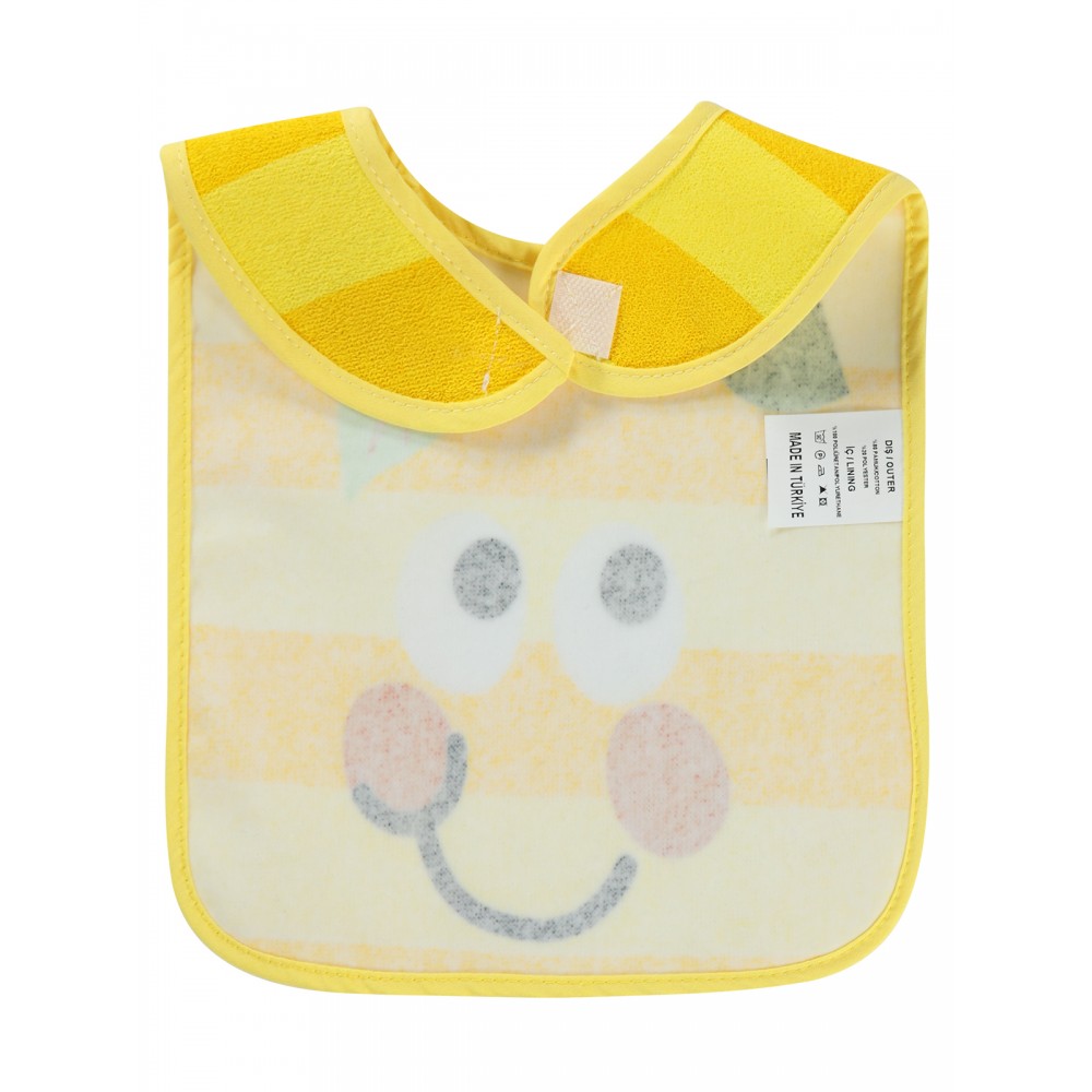 Civil Baby - Yellow - Baby-Baby Bib-S Size (Of 6) 6