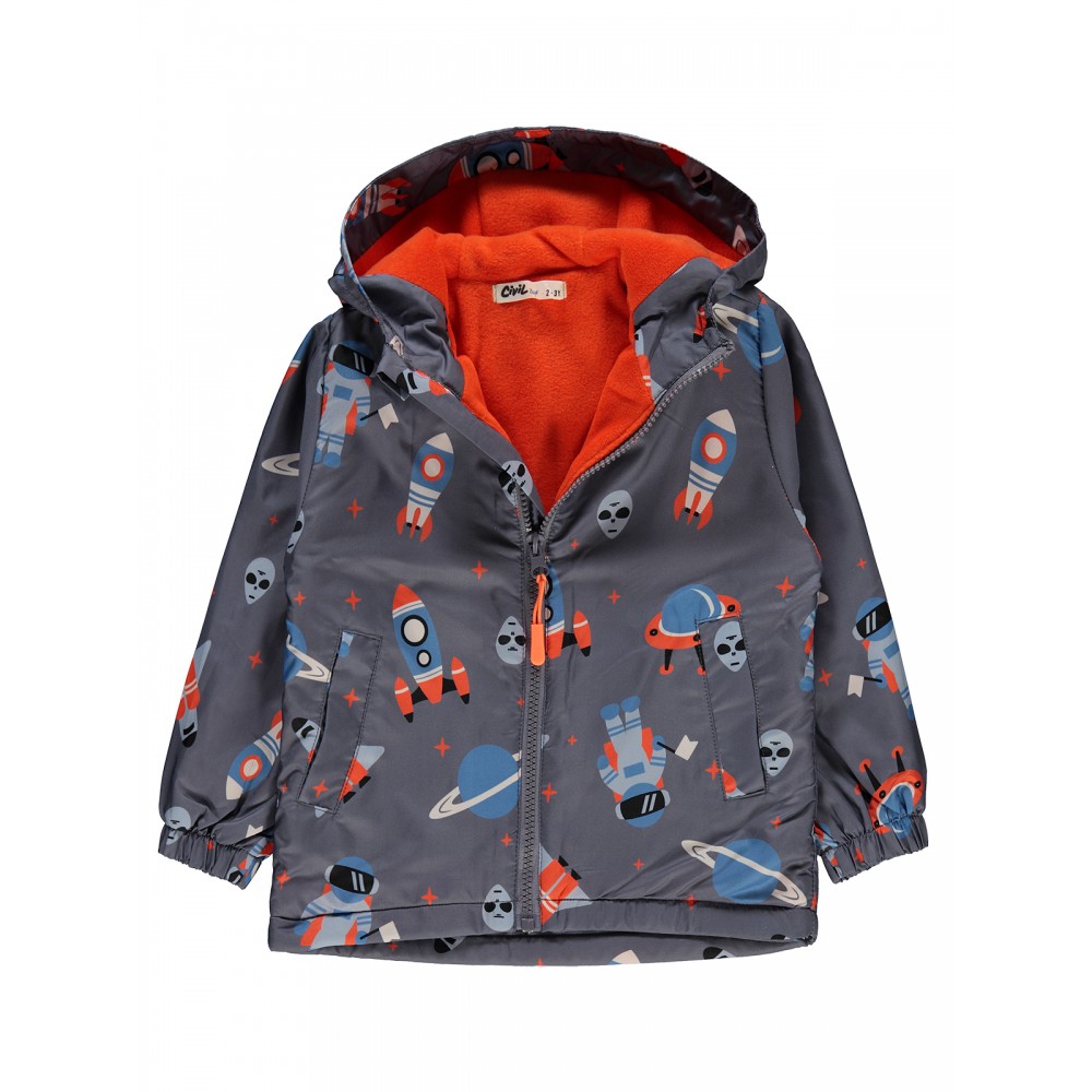 Civil Boys - Anthracite - Boys-Raincoat-2-3-4-5 Year (1-1-1-1) 4