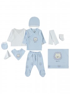 Civil Baby - Blue - Baby-Bodysuit Sets-50 Month (1) 1