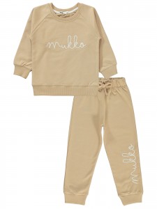 Civil Girls - Oat Milk - Girls-Tracksuit-2-3-4-5 Year (1-1-1-1) 4