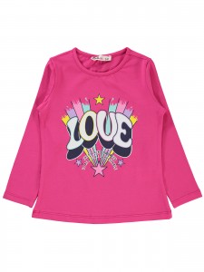 Civil Girls - Bright Pink - Girls-Sweatshirt-2-3-4-5 Year (1-1-1-1) 4