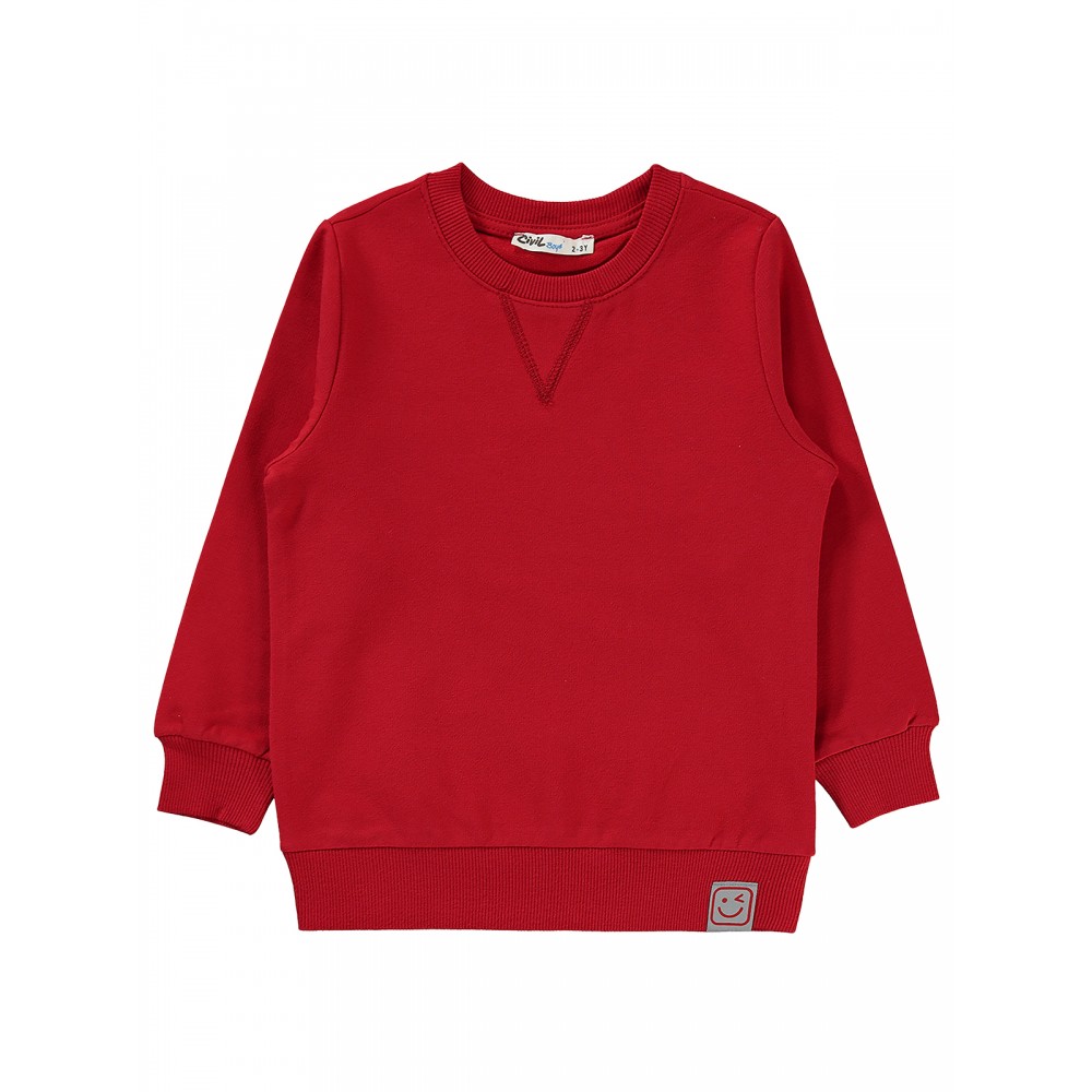 Civil Boys - Red - Boys-Sweatshirt-2-3-4-5 Year (1-1-1-1) 4