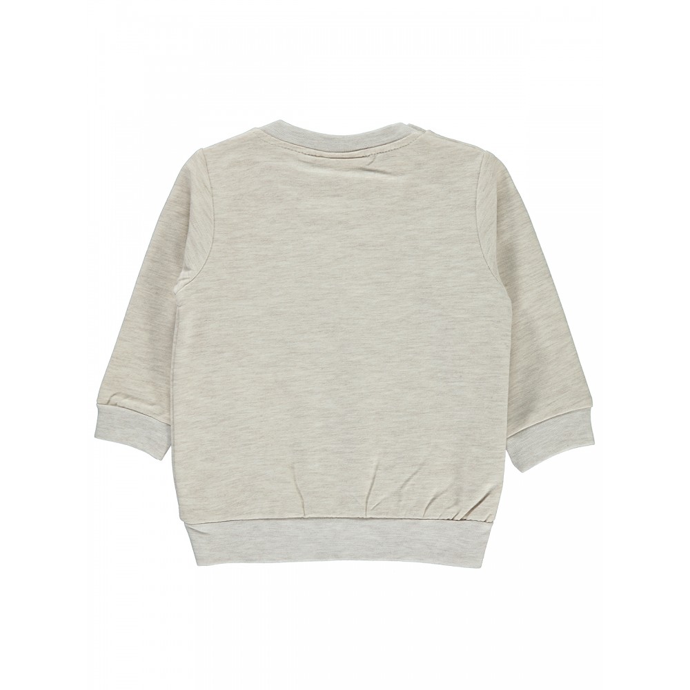 Civil Baby - Beige Marl - Baby-Sweatshirt-68-74-80-86 Size (1-1-2-2) 6