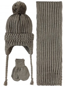 Civil Boys - Gray - Boys-Scarf, Beanie, and Gloves Sets-S Size (Of 4) 4