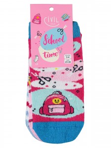 Civil Socks - Standard - Girls-Sock-11 Year (Of 4) 4