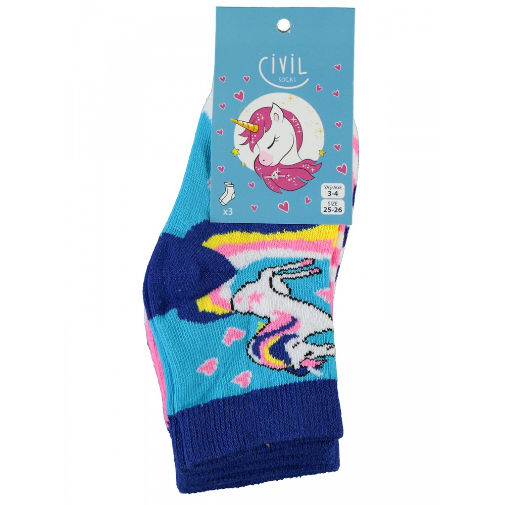 Civil Socks - Standard - Girls-Sock-11 Year (Of 4) 4