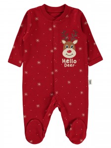 Civil Baby - Red - Baby-Jumpsuit-56-62-68 Month(1-1-1) 3